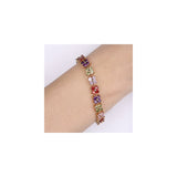 Pulseras y tobilleras de tenis con cristales de Swarovski