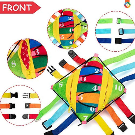Peluche de hebillas de colores