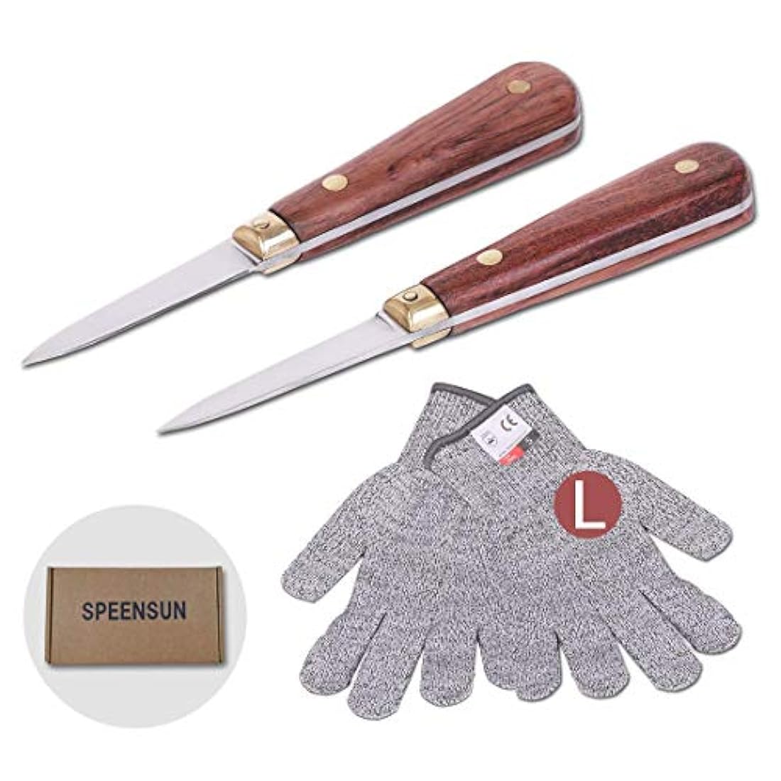 Oyster Shucking Knife,2 Oyster Knife And 1 Oyster Shucking