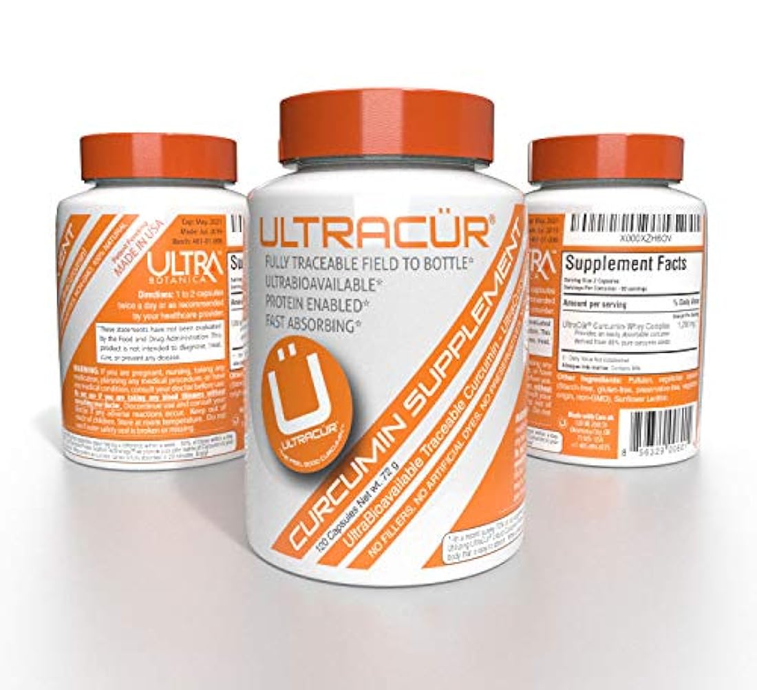 Curcumina de potencia clínica UltraCur, 1
