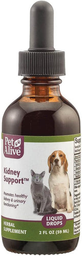 Suplemento Herbal PetAlive para Riñones y Urinario 59 mL