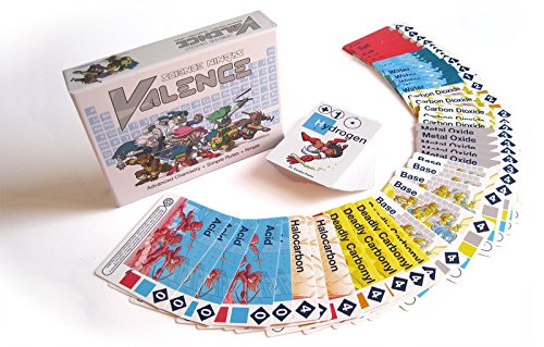 Science Ninjas: Valence Card Game- Química avanzada Reglas