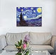 Wieco Art Lienzografia noche estrellada Van Gogh