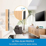 Soporte de pared fijo para televisores de pantalla plana