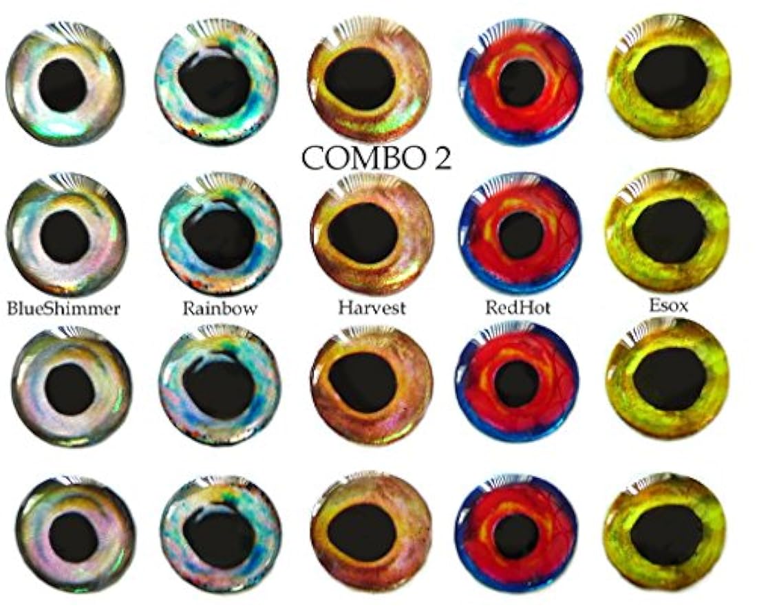 Brule Outdoors-Brule ojos de pescado 3D de resina