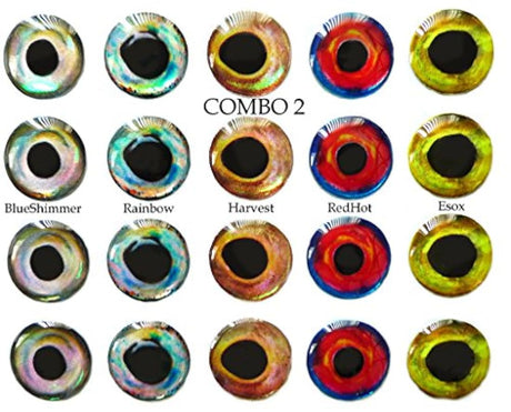 Brule Outdoors-Brule ojos de pescado 3D de resina