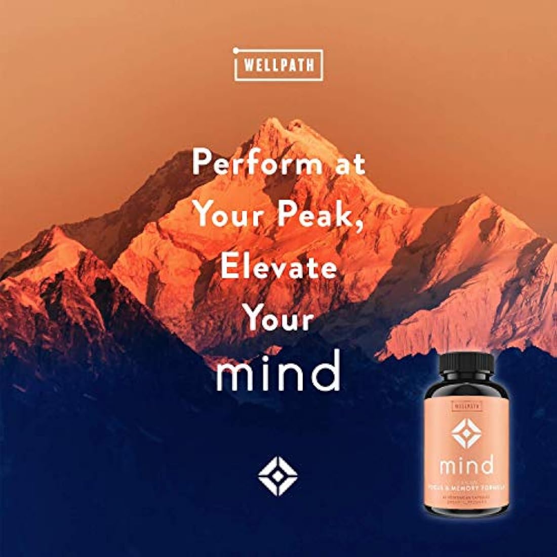 Mind Premium-Suplemento de soporte cerebral-Fórmula natural