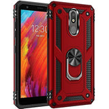 Funda de metal con diseño de gota para LG Aristo 4-Dionsibe