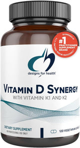 Vitamina D K Synergy - Salud Ósea, Moods - 120 Cápsulas