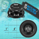 Parlantes o Corneta coaxiales para coche LANZAR MX462