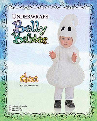 Disfraz de Fantasmas para Niños Underwraps, Belly Babies