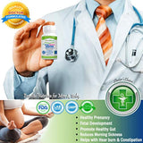 Power By Naturals - Best Methyl Prenatal Vitamins with Probiotics, l-methylfolate, Methylcobalamin (Active B12), Iron, Iodine - All Essential Nutrients for Healthy Mom and Baby -60-Caps-Dr Formulated