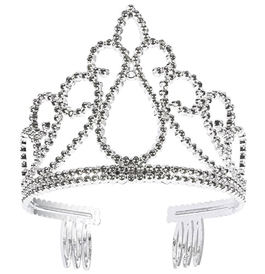 12 unidades de Tiara corona para disfraz - niñas 3 a 6 años