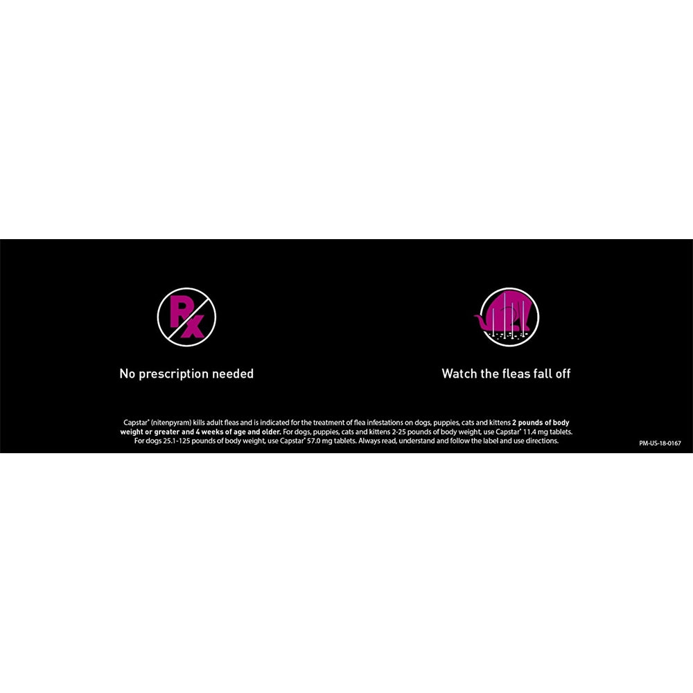 Antipulgas CAPSTAR (nitenpyram) Tratamiento oral 6 dosis
