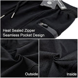Pantalones cortos deportivos para hombre con bolsillos