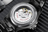 Reloj automático para hombre con bisel clásico analógico