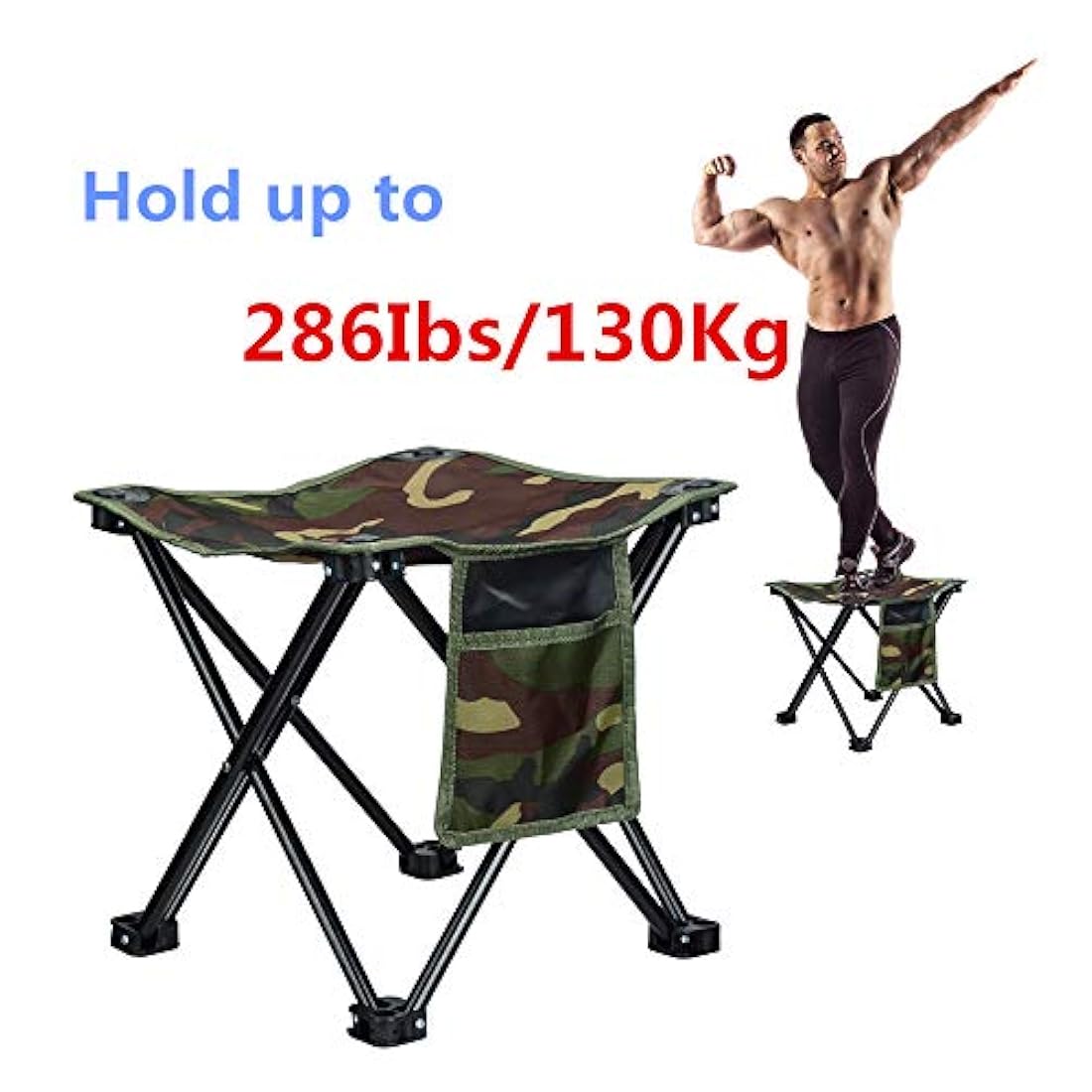 Taburete plegable para pesca