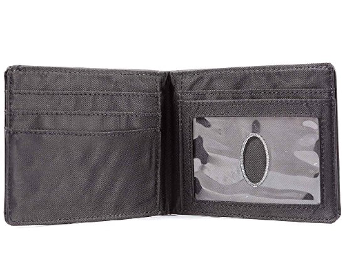 Cartera delgada de piel para hombre.