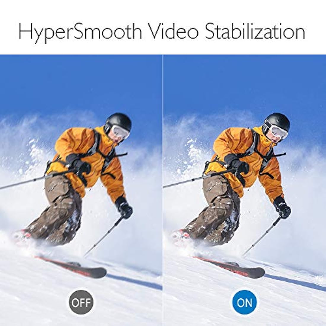 4K cámara de acción con pantalla táctil ángulo de visión