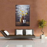 wieco Art obras de arte contemporáneo abstracto flor