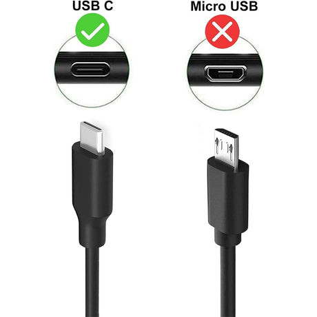 Cargadores rápido tipo USB C de 18 W para Samsung Galaxy