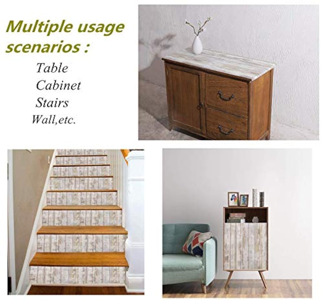 Papel Vinilo autoadhesivo tipo madera (120.08x17.13x0.03)