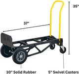 Carretilla Convertible Harper Trucks 700 lb Capacidad PGDY8635P