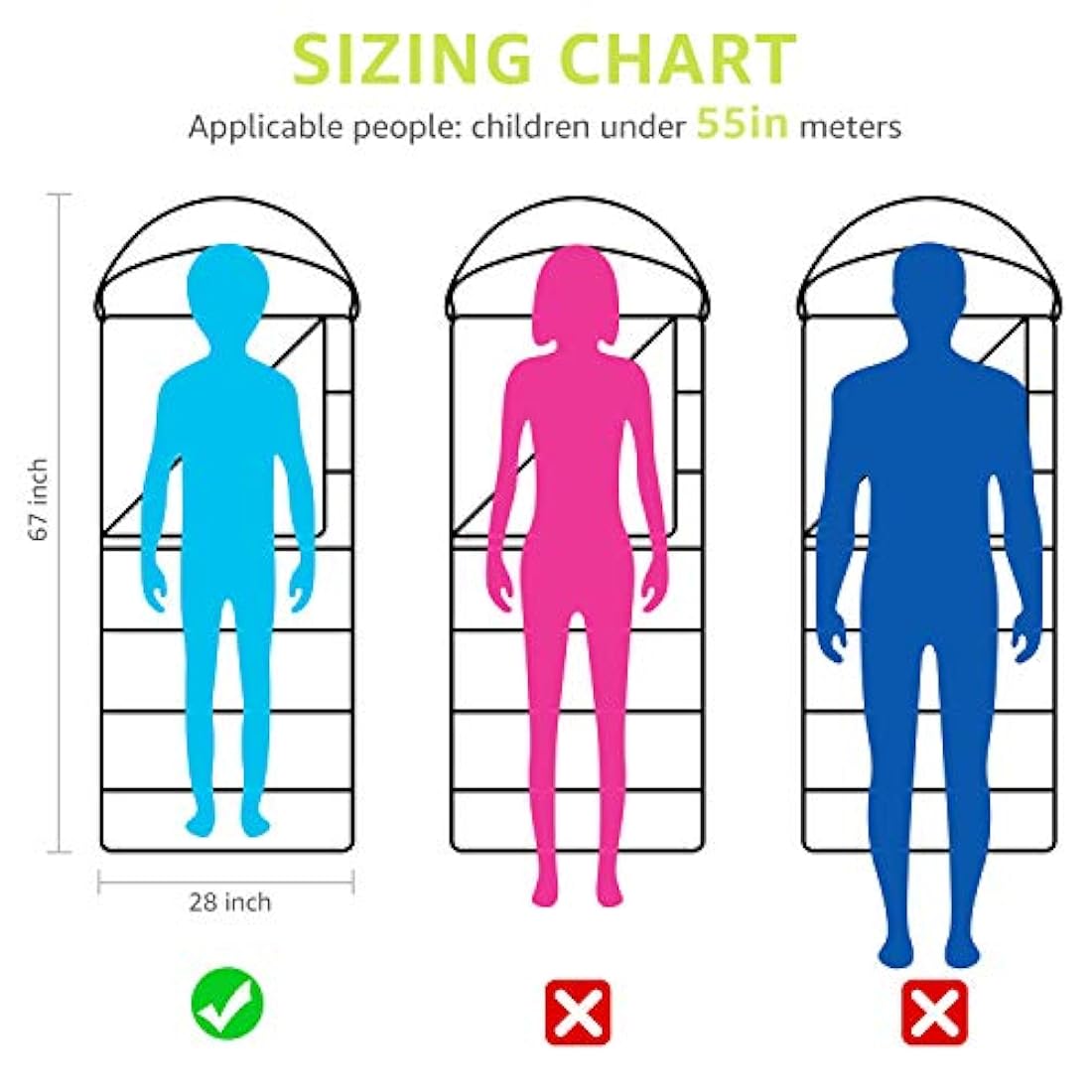Saco de dormir para niños