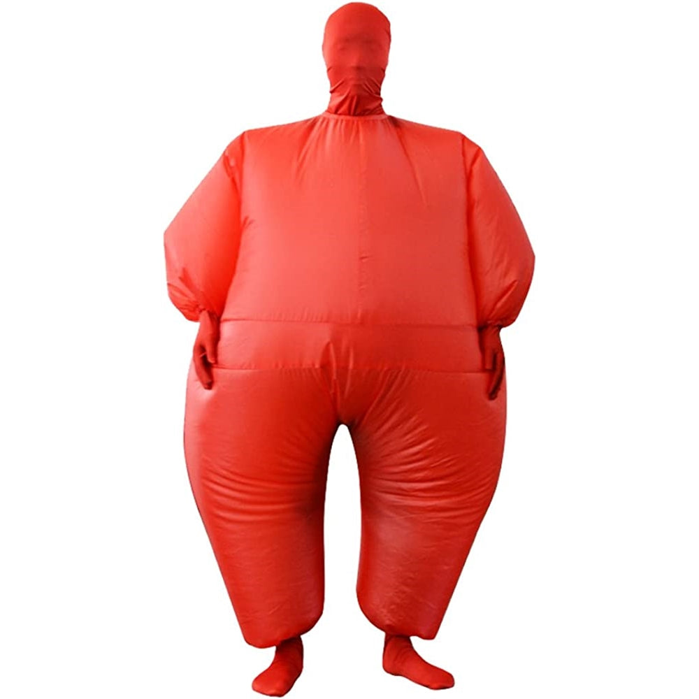 Disfraces inflable para adultos rojo talla única