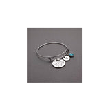Pulseras y tobilleras expandible con abalorio de piedra