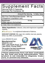 MAAC10 - Resveratrol trans de alta potencia