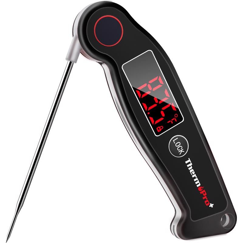 Termómetro de Cocina ThermoPro TP19W LCD para Carne y Parrilla