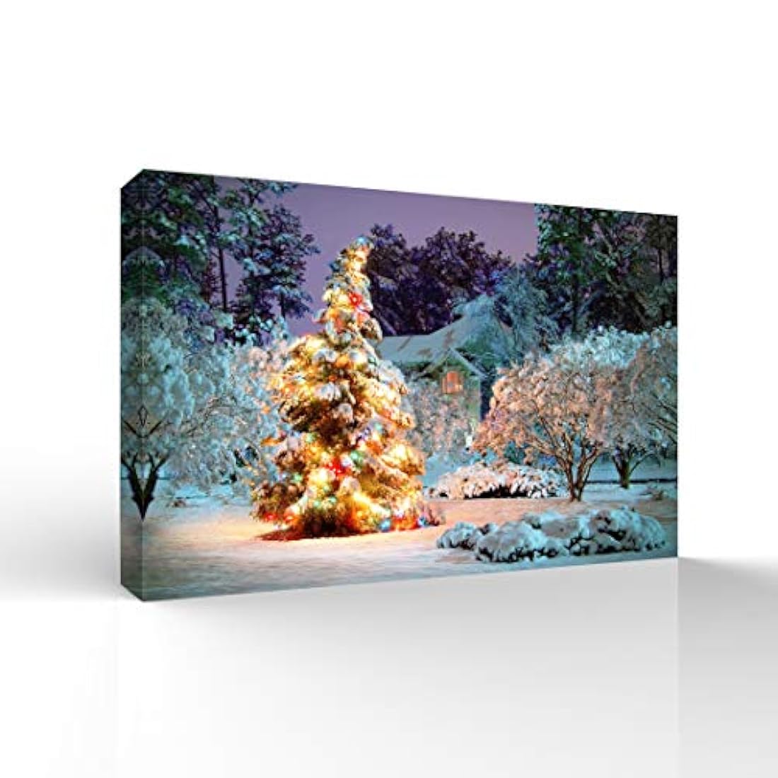 Lienzo decorativo para pared, diseño de Navidad