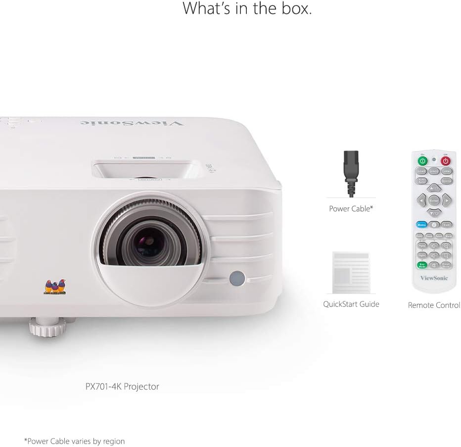 Proyector 4K UHD ViewSonic 3200L, 240Hz, PX701-4K