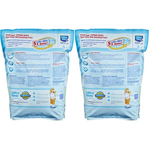 arena para gatos aglomerante perfumado 2 bolsas de 8 libras