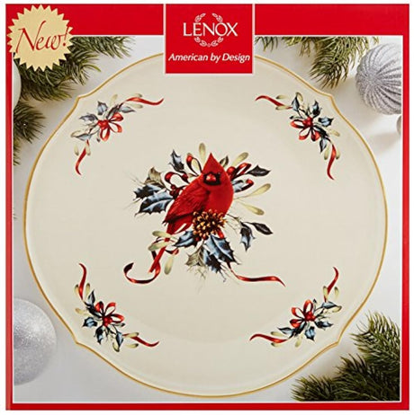 Lenox - Bandeja para pan de invierno multicolor Bandeja
