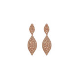 Aretes de clip para mujer con diamantes de imitación