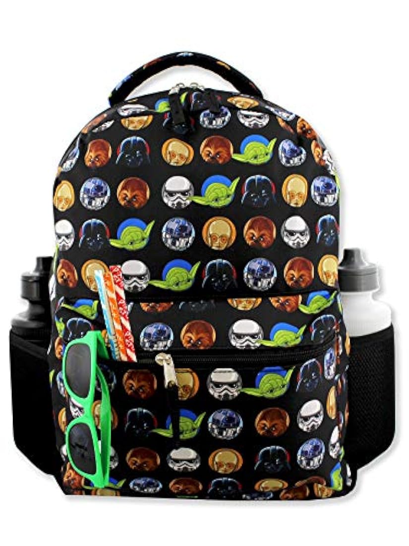 Morral escolar para niños de 16.0 in color negro. Disney