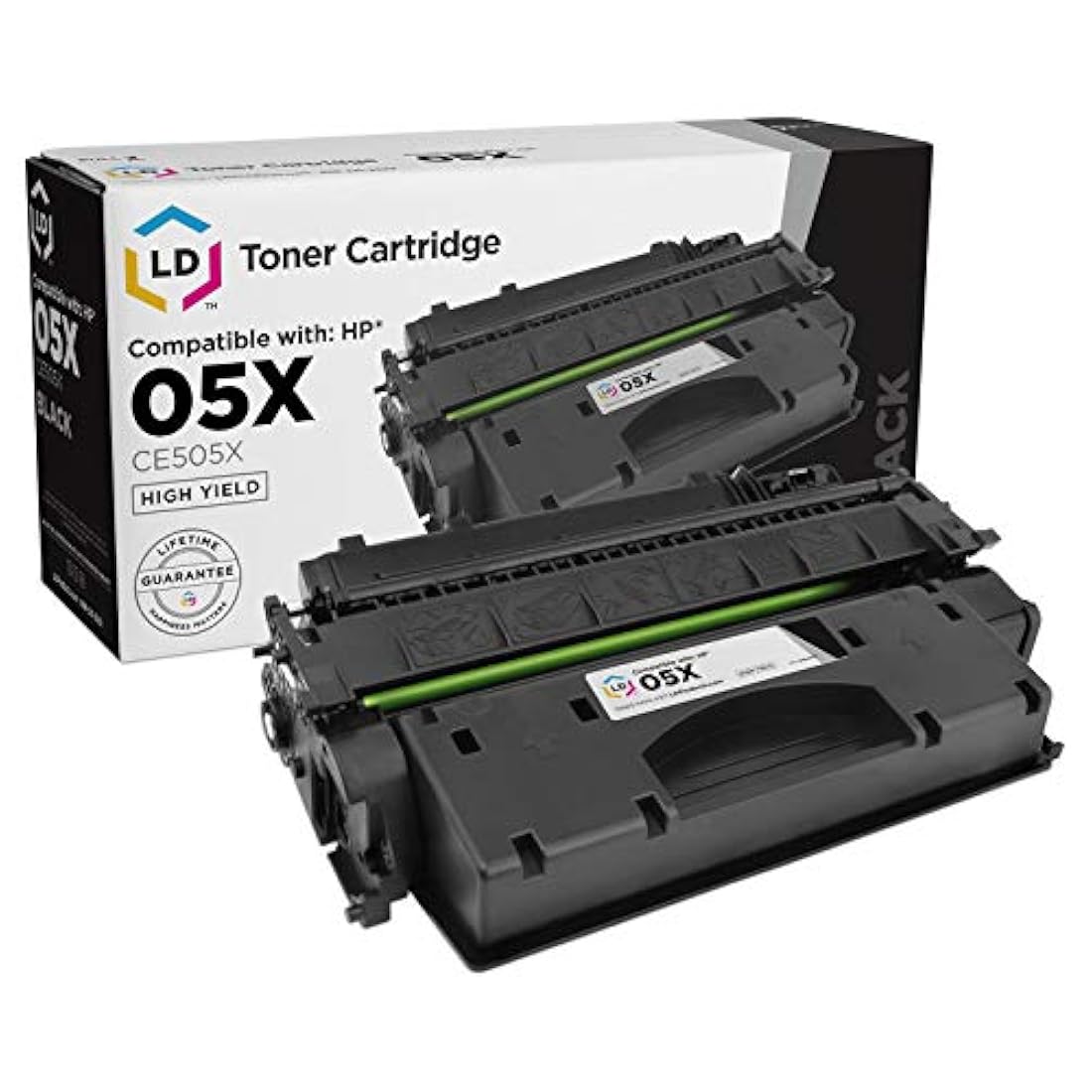 LD Compatible con hewlett packard CE505 X / 05 x HY negro