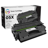 LD Compatible con hewlett packard CE505 X / 05 x HY negro