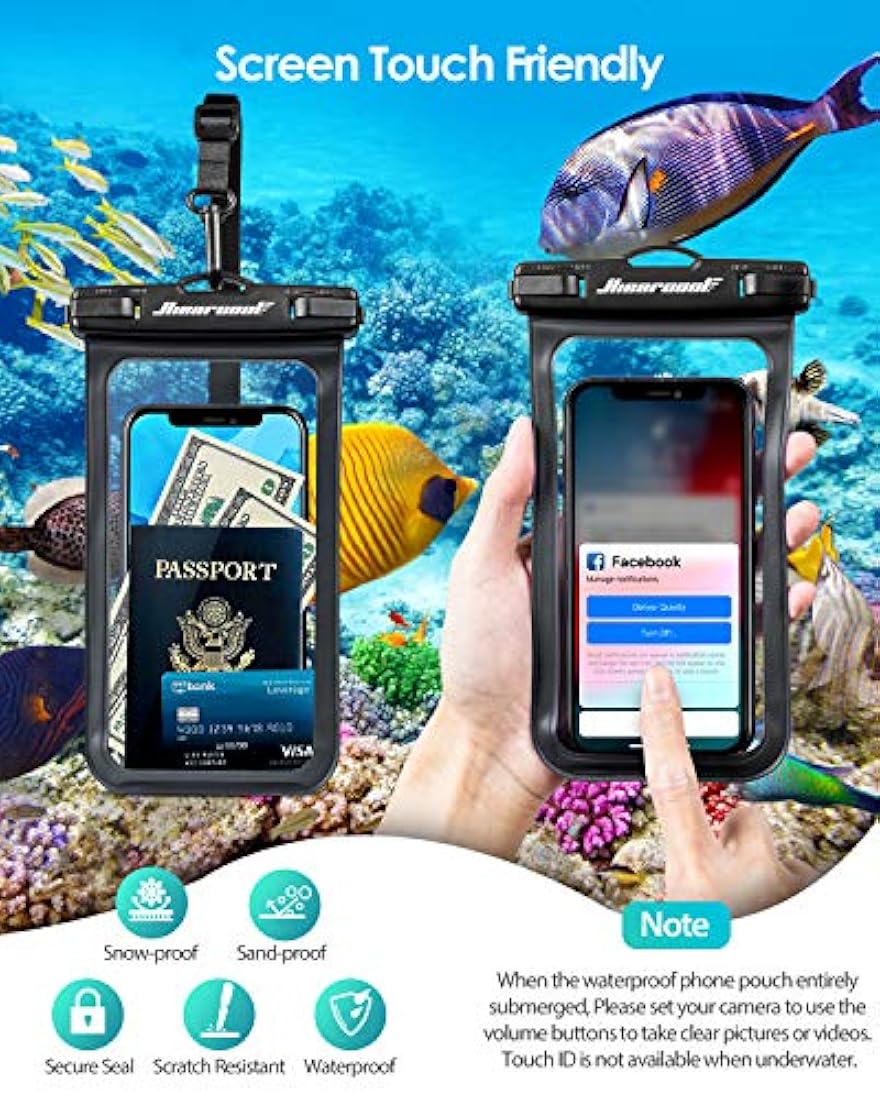 Funda impermeable universal para iPhone 11 Pro Max XS Max XR