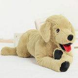 Peluche de peluche con diseño de perro dorado