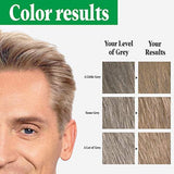 Tintura de cabello para hombres color marrón ceniza H-25