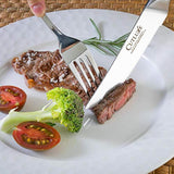 Cutluxe - Cuchillos para carne (acero al carbono forjado)