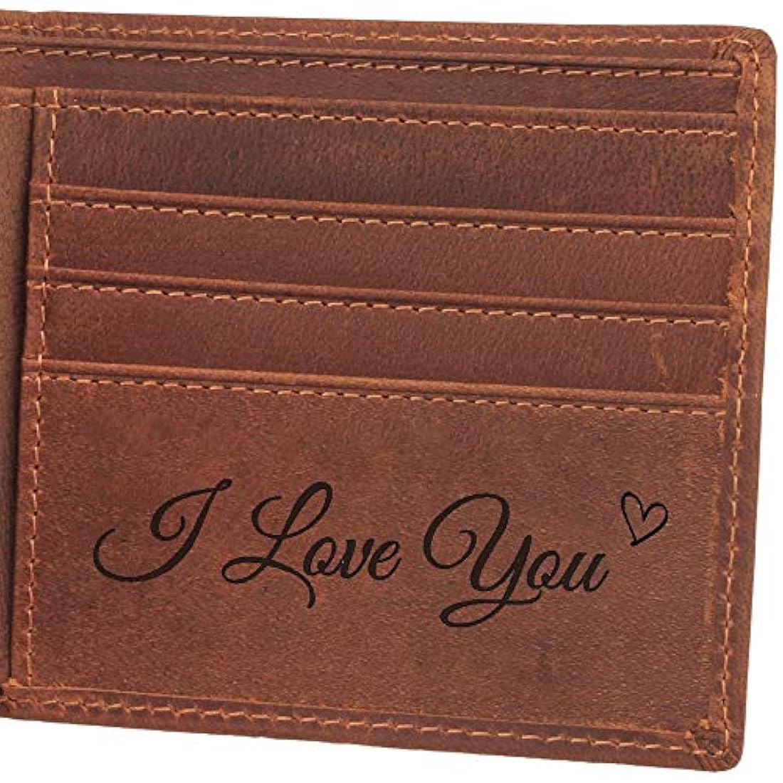 Cartera personalizada, grabada para hombres - awofer