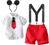 Disfraz Infantil IBTOM CASTLE con Corbata, Tirantes y Short