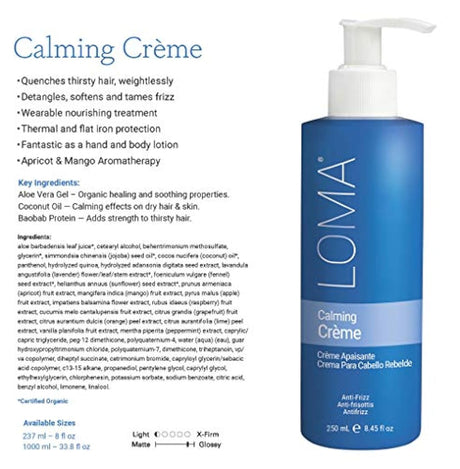LOMA Calming Crème, 8 onzas líquidas
