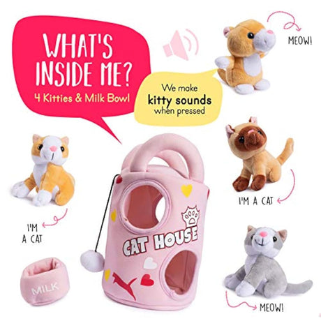 juguetes para gatos de peluche para niños