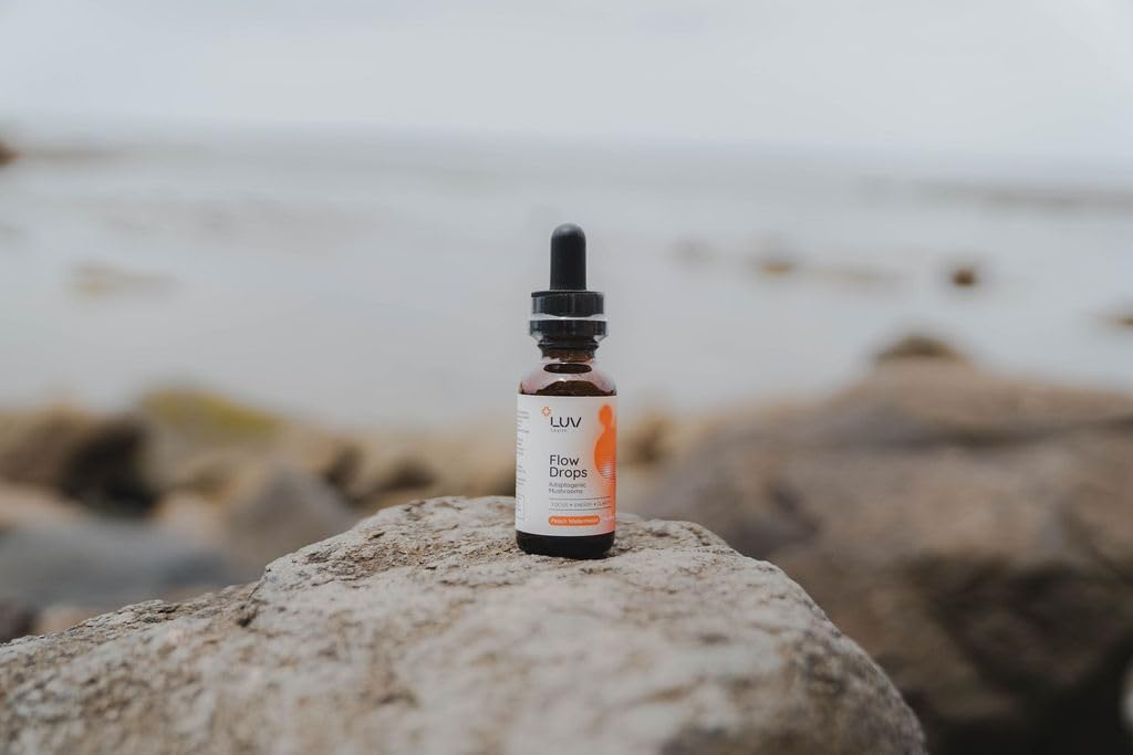 LUV Salud Flow Drops® - Energía, Claridad, Inmunidad, Vegano
