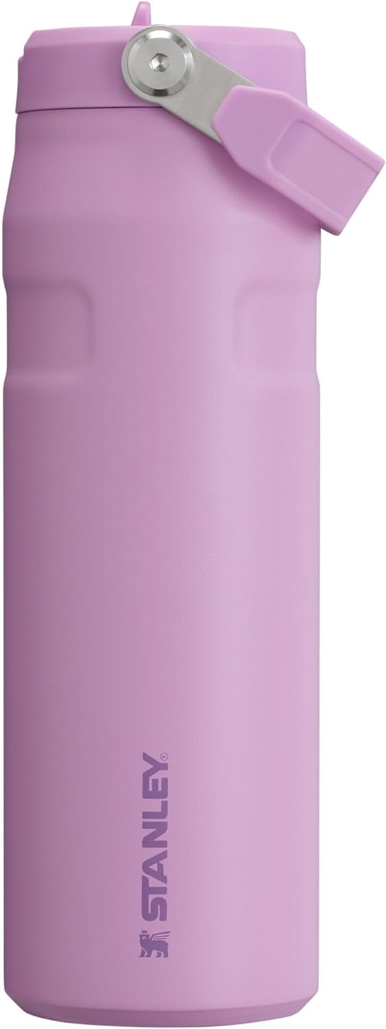 Botella de Agua con Pajilla Abatible 2.0, Acero Inoxidable